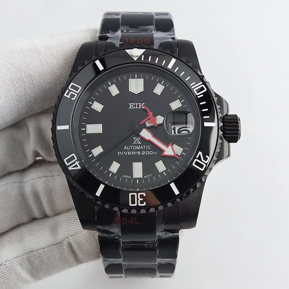 

NH35 Case 40.5mm Sapphire Crystal Luxury Men Watch NH35 Automatic Mechanical Business Wristwatches