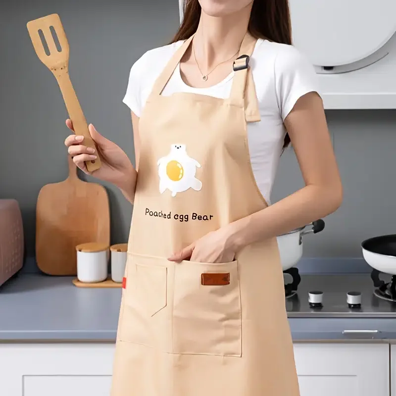 

1pc, Egg Bear Waterproof Apron