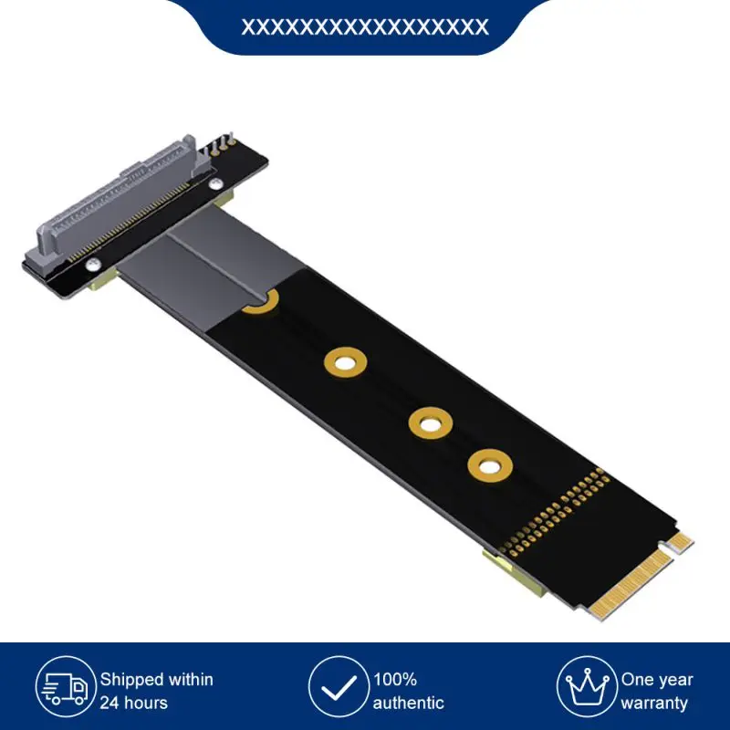

Переносной удобный Удлинительный кабель U.2 для Ngff M.2 Key M, адаптер для карт, Стабильный ПВХ Ngff M.2 Key M, удлинитель ленты Mini