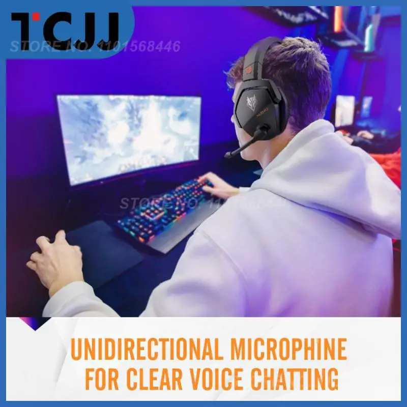 

Noise Reduction Headphones Sport Earphone Foldable Subwoofer Metal Headset Head-mounted Earphone Over Ear Headset 2023