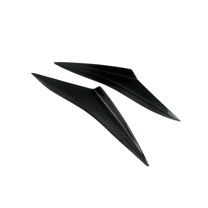 Передние и боковые уголки для автомобиля из углеродного волокна спойлер