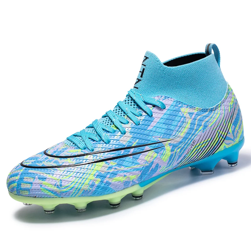 

Football Boots Breathable Men Professional High-top Indoor Soccer Cleats Training Athletic Shoes Male Chuteiras Soccer Sneakers