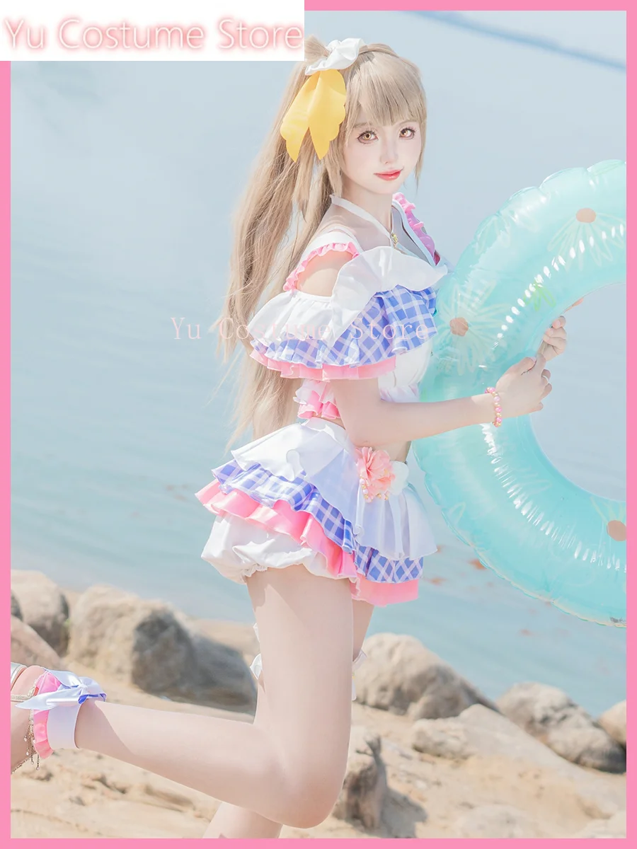 Купальник Lovelive Minami Kotori Hit The Song Костюм Косплей Cos Game Аниме Вечеринка Униформа
