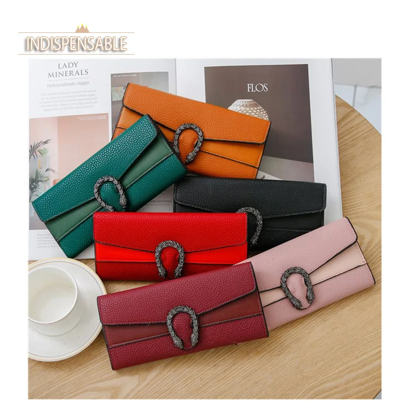 

Indispensable Women's Purses Fashion Bags 2022 Long Wallet Famous Brand Ladies Coins Purse Luxury Designer Female Cardholder