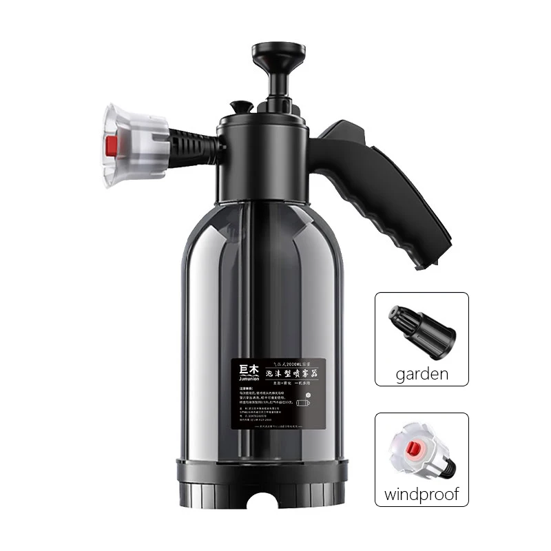 

Пенный спрей 2л, ручной насос высокого давления, водяная банка, пена для чистки автомобиля, распылитель для авто, дома, сада, инструменты для чистки автомобиля