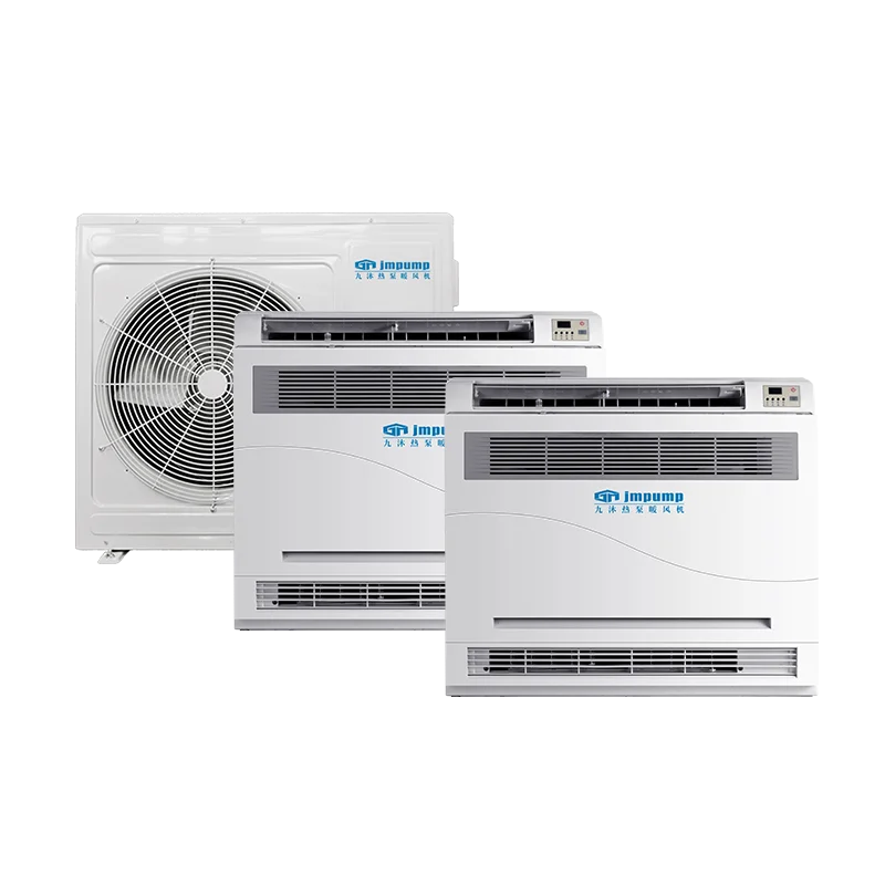 

Solar mini split air source heat pump systems for underfloor heating solar water heater