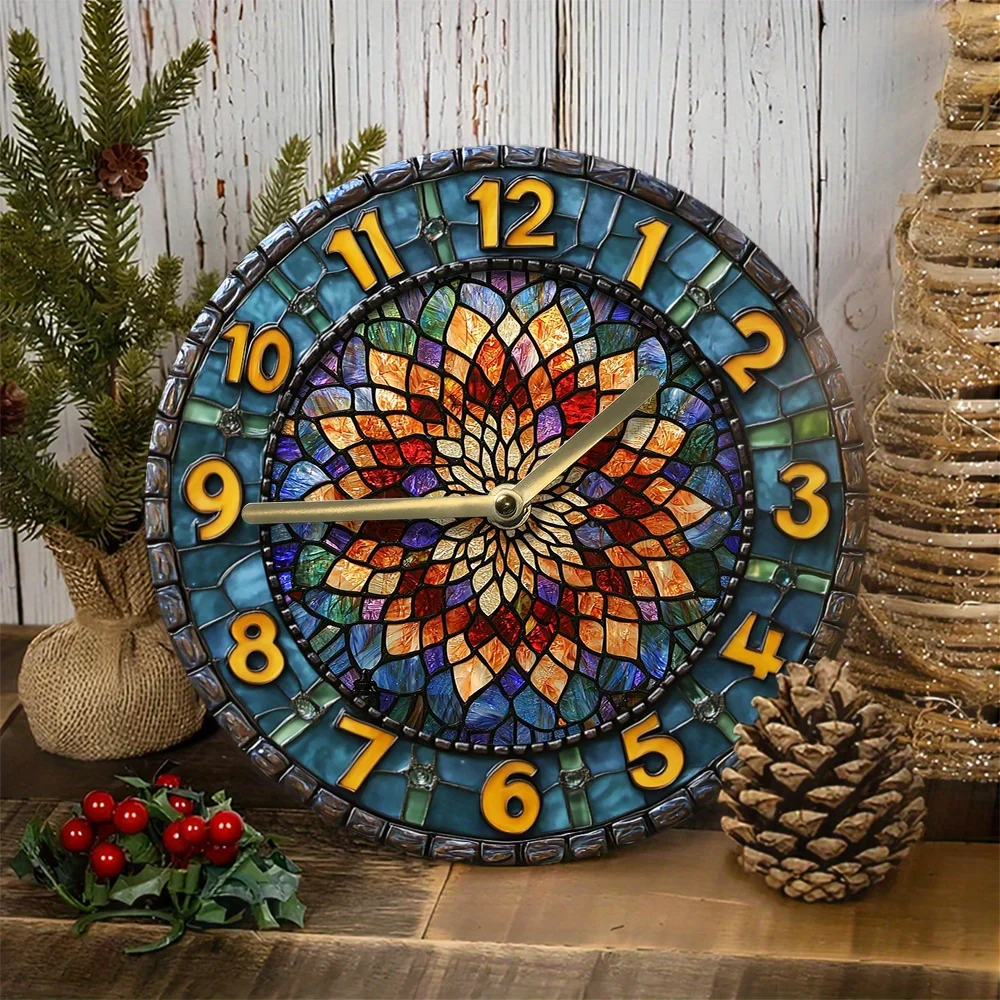 Кварцевые настенные часы 8x8 дюймов