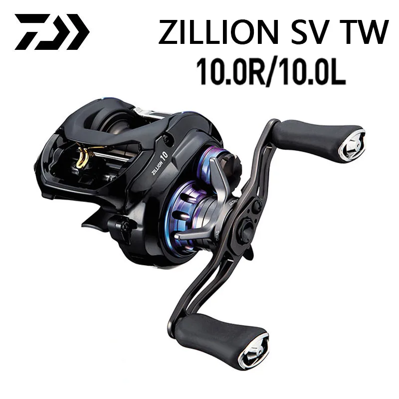 

2020 Daiwa Zillion SV TW 10.0 Baitcast Fishing reel Max Drag 4.5KG High Gear Ratio TWS system SV Concept