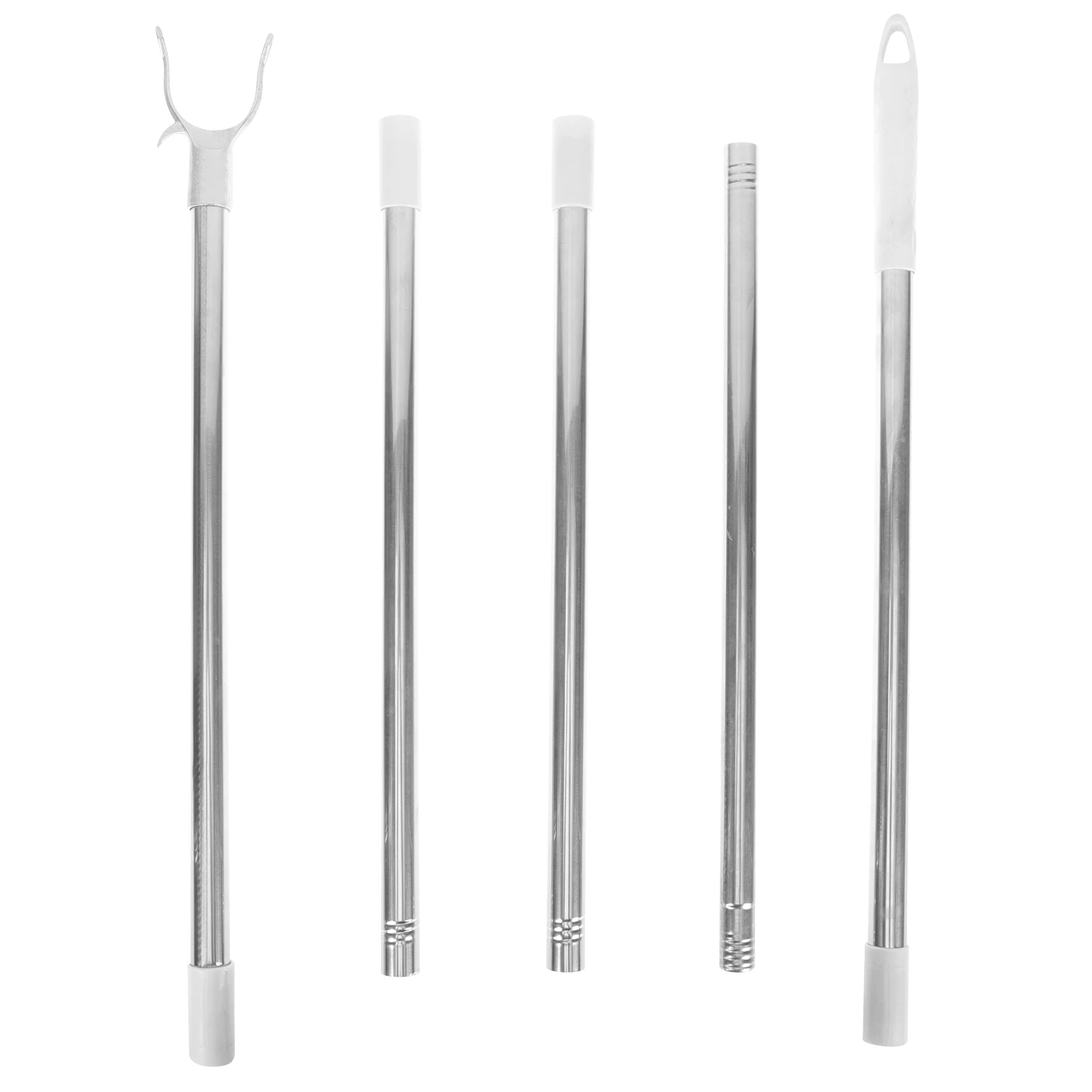 

Extended Clothes Drying Steel Clothes Picking Rod Adjustable Clothesline Rod Reaching Pole Closet Reach Garment Balcony Clothes