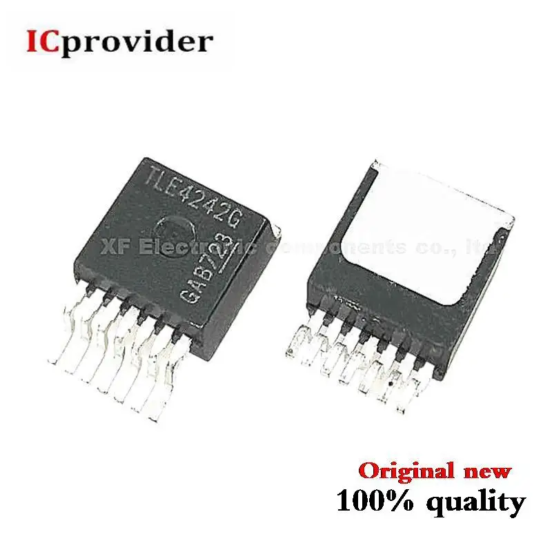 10 шт./лот TLE4242G 4242 TLE4242 4242G E4242 LE4242 линейный светодиодный драйвер D2PAK лучшего