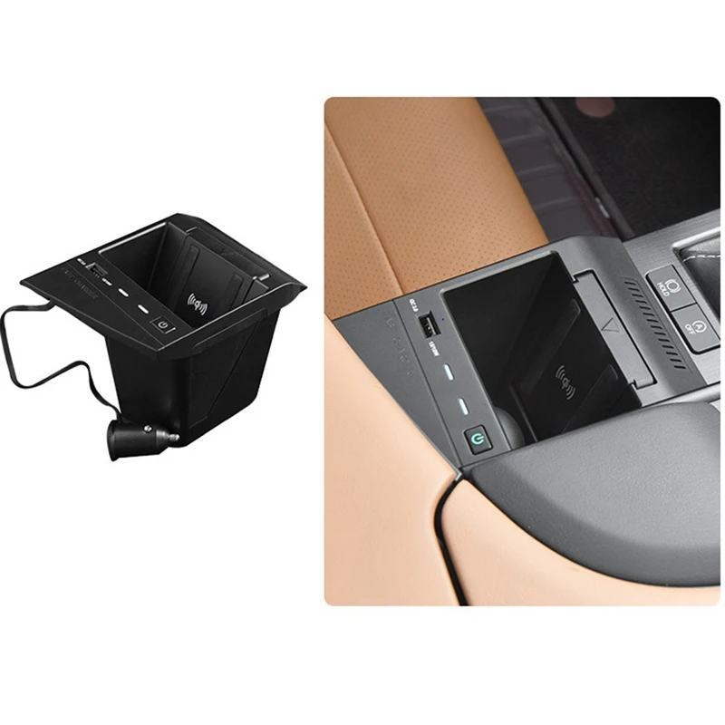 Автомобильное беспроводное зарядное устройство для Qi быстрое телефона зарядки