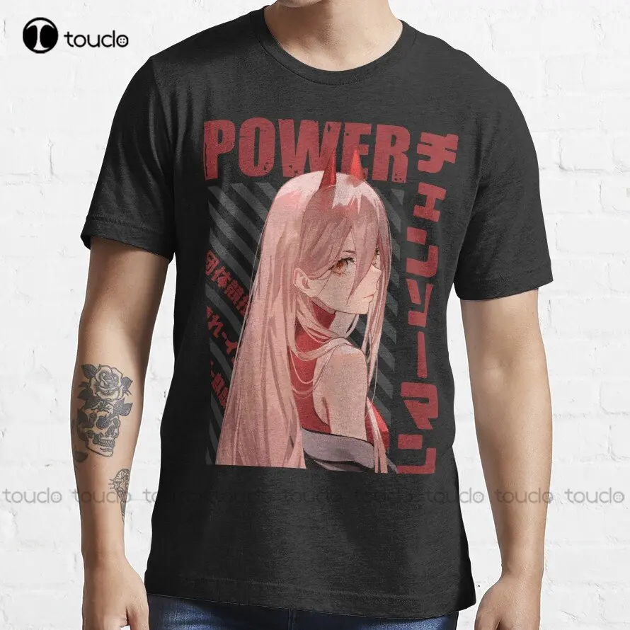 

Chainsaw Man - Power Trending T-Shirt Sexy Shirts For Women Custom Aldult Teen Unisex Digital Printing Tee Shirts Custom Gift