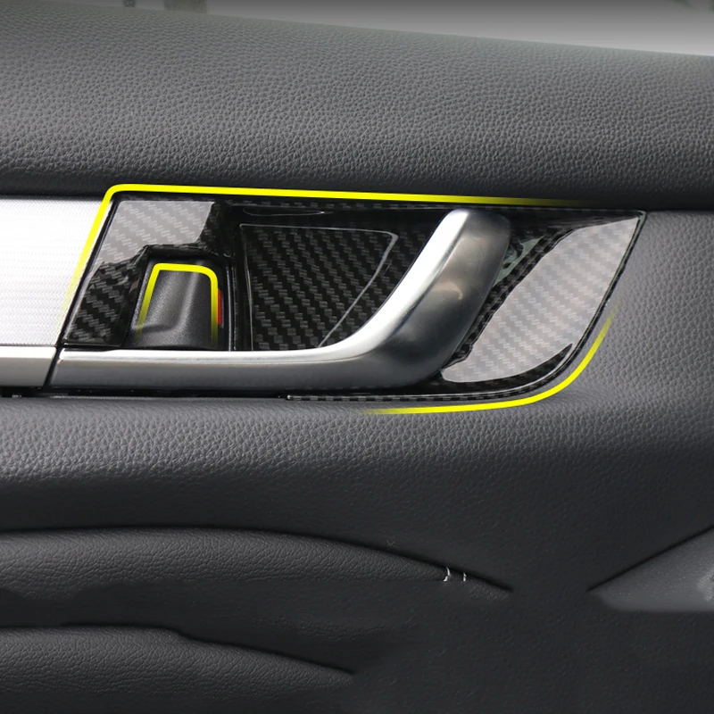 

ABS Chrome Car styling Inner Door Handle Bowl Cover Trim Stickers Interior Moulding Accessories For Honda Accord 2018 -2022