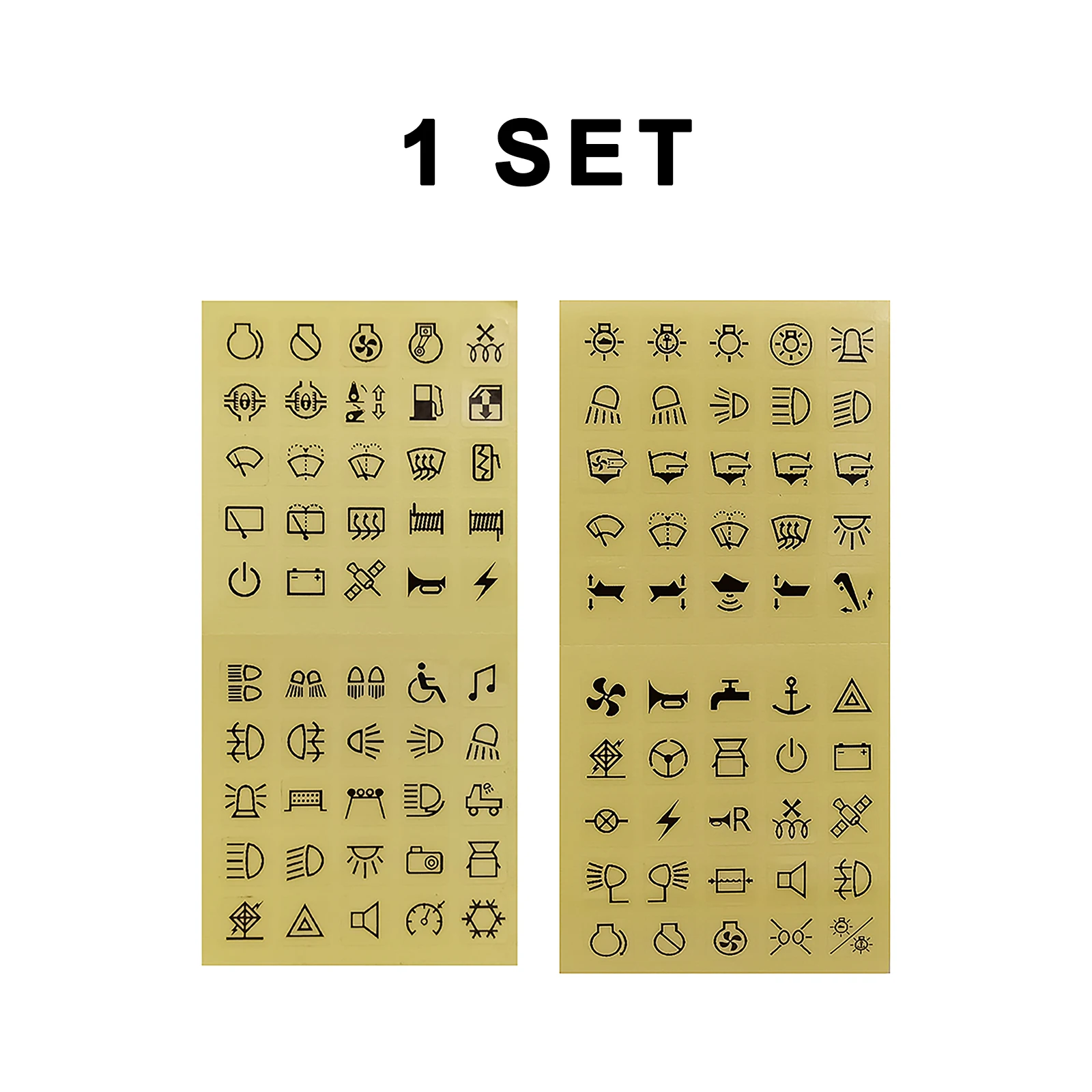 Прозрачные наклейки для переключателей BANDC