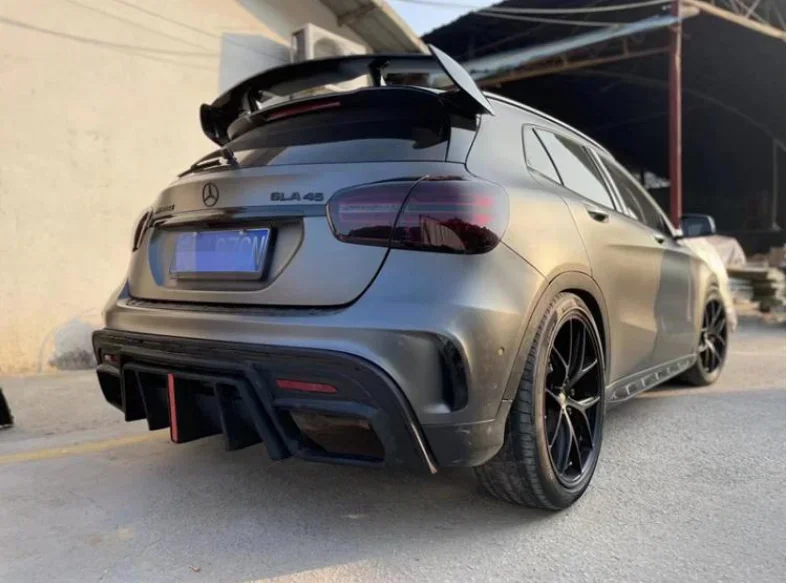 Задний бампер из углеродного волокна для X156 Mercedes-Benz GLA45 AMG 2015-2019