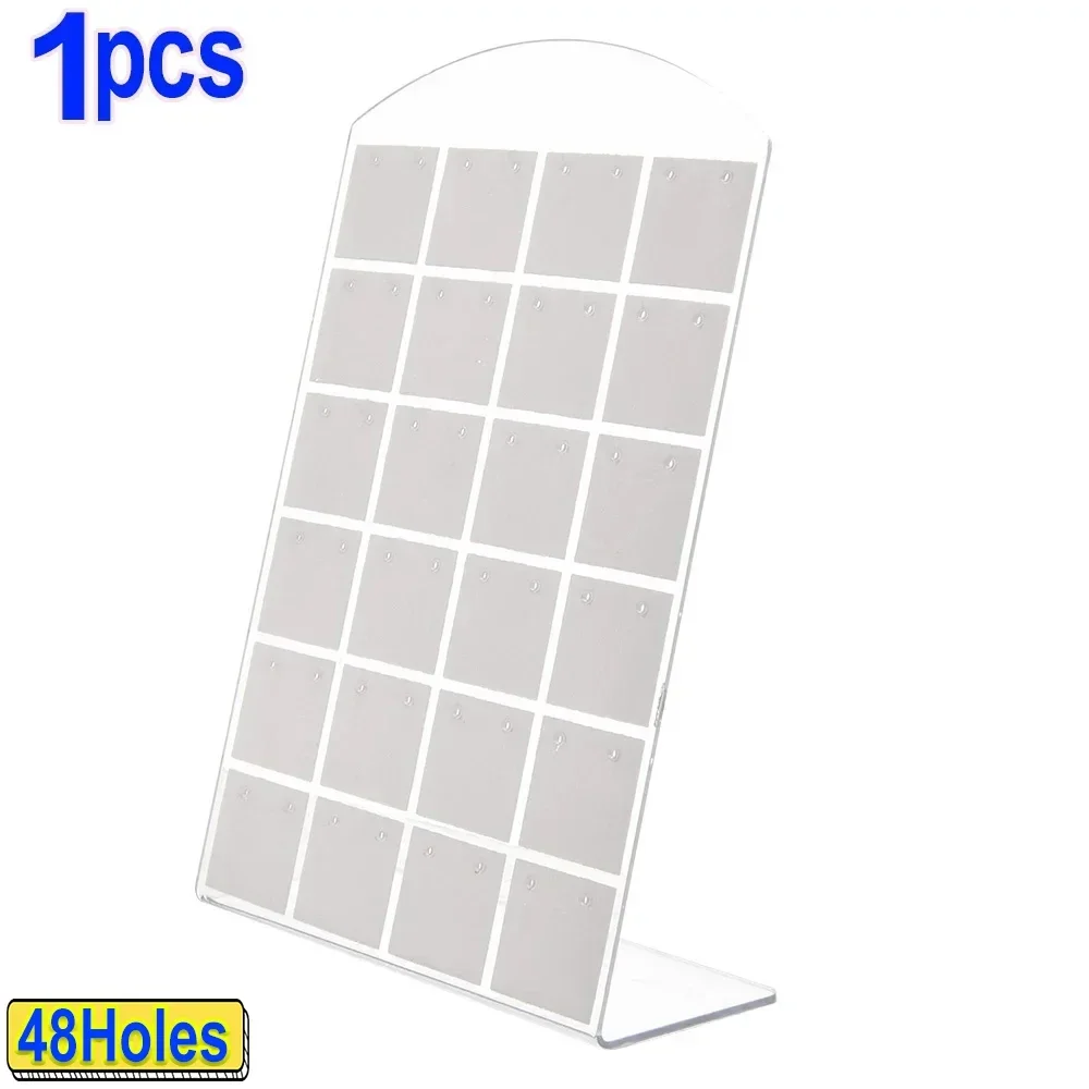 

Подставка для сережек акрил 48/72 отверстий