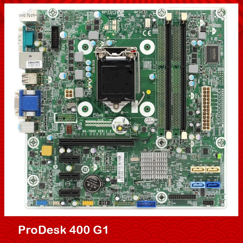 Original Desktop Motherboard for HP ProDesk 400 G1 MS-7860 718775-001 718413-001 718413-601 Fully Tested