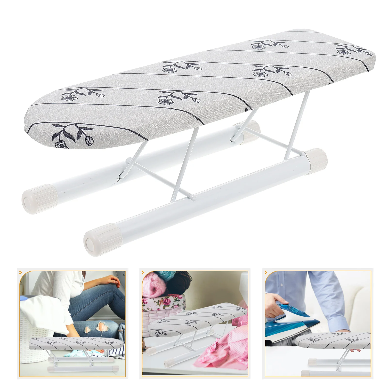 

Board Ironing Iron Mini Tabletoptable Foldable Clothes Portable Folding Household Padded Sleeve Pressing Steamerclothing Mat