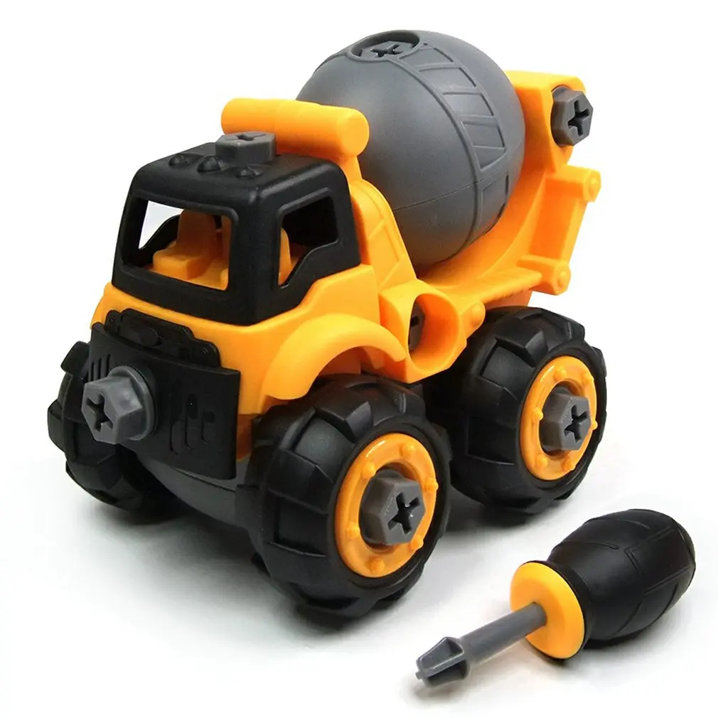 

DIY Toys For Children Baby Electric Drill Screw Building Bricks Nut Disassembly Creative Engineering Excavator Puzzle Toys Kids