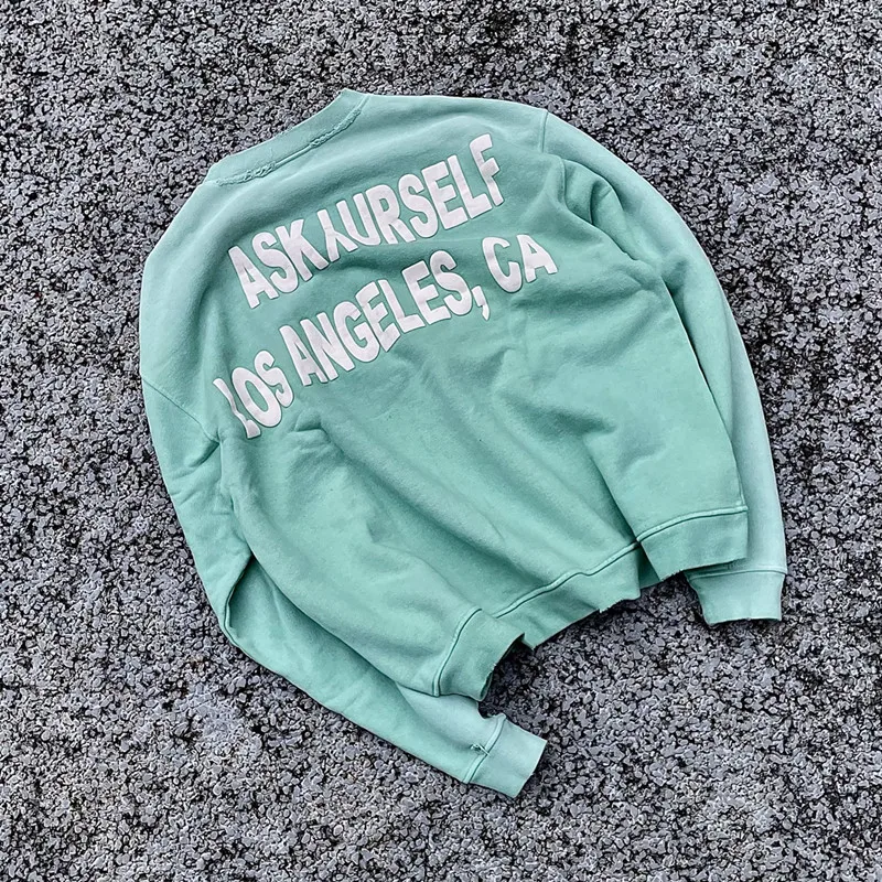 Высококачественные Модные свитшоты Askyurself с принтом в стиле Tie Dye для мужчин