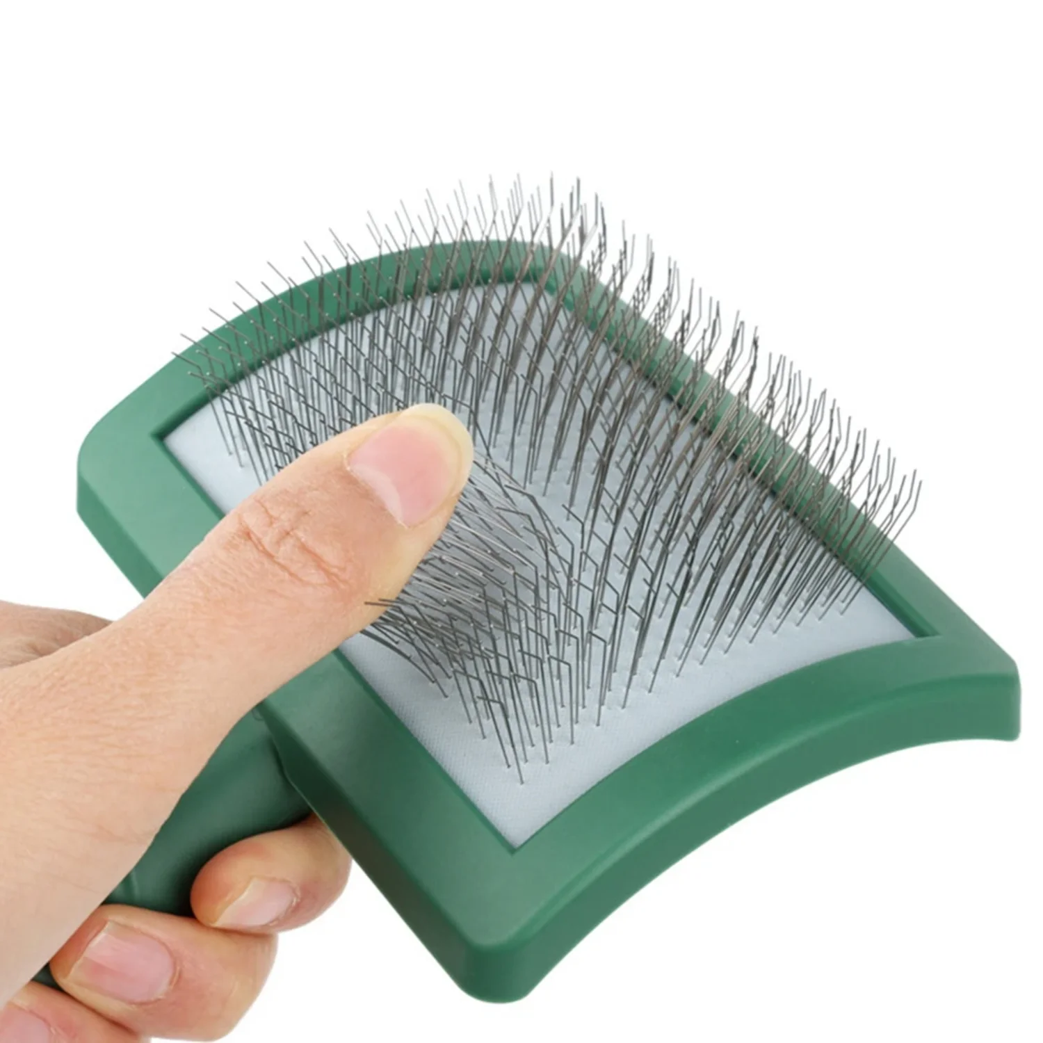 Long Pin Slicker Brush Large Dog Matted Hair Grooming Wire Pets Shedding Mats Cats Deshedding and loose