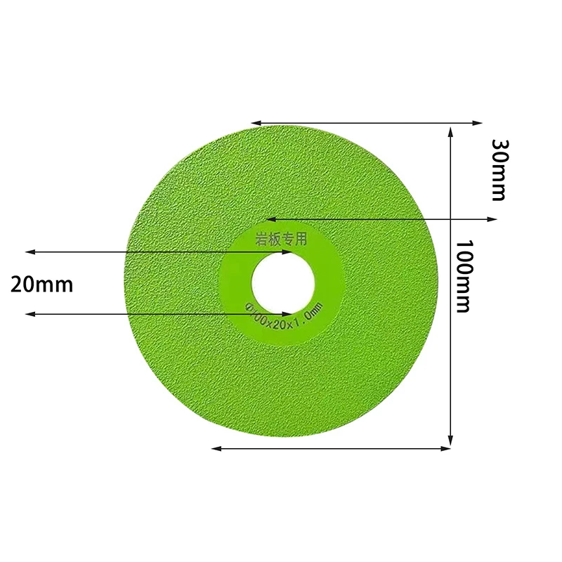 1 шт. супертонкий отрезной диск диаметром 4 дюйма/100 мм для угловой шлифовальной