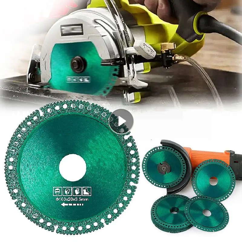 

100mm Composite Multifunctional Cutting Blade Granite Marble Cutting Disc Porcelain Tile Ceramic Blades For Diamond Saw Blade