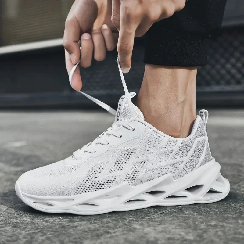 

Men Sneakers Wear Resistant Athletic Running Shoes Sporty Mesh Gym Training Jogging Footwear Zapatillas De Deporte