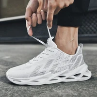men sneakers wear resistant athletic running shoes sporty mesh gym training jogging footwear zapatillas de deporte