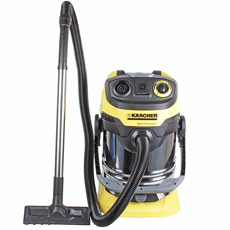 Пылесос для сухой и влажной уборки KARCHER WD 6 P Premium (Мощность 1300 Вт укладка кабеля в