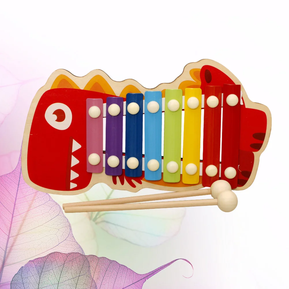 Деревянная игрушка-перкуссия искусственная кожа музыкальные животные для детей