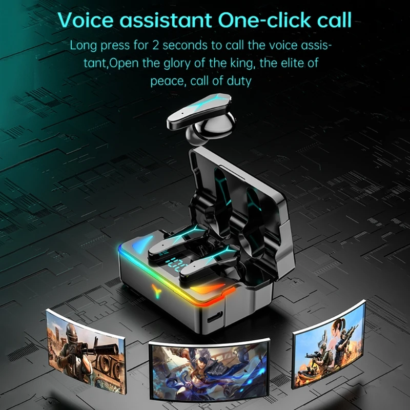 Водонепроницаемая беспроводная гарнитура Ipx 7 с сенсорным управлением удобная в