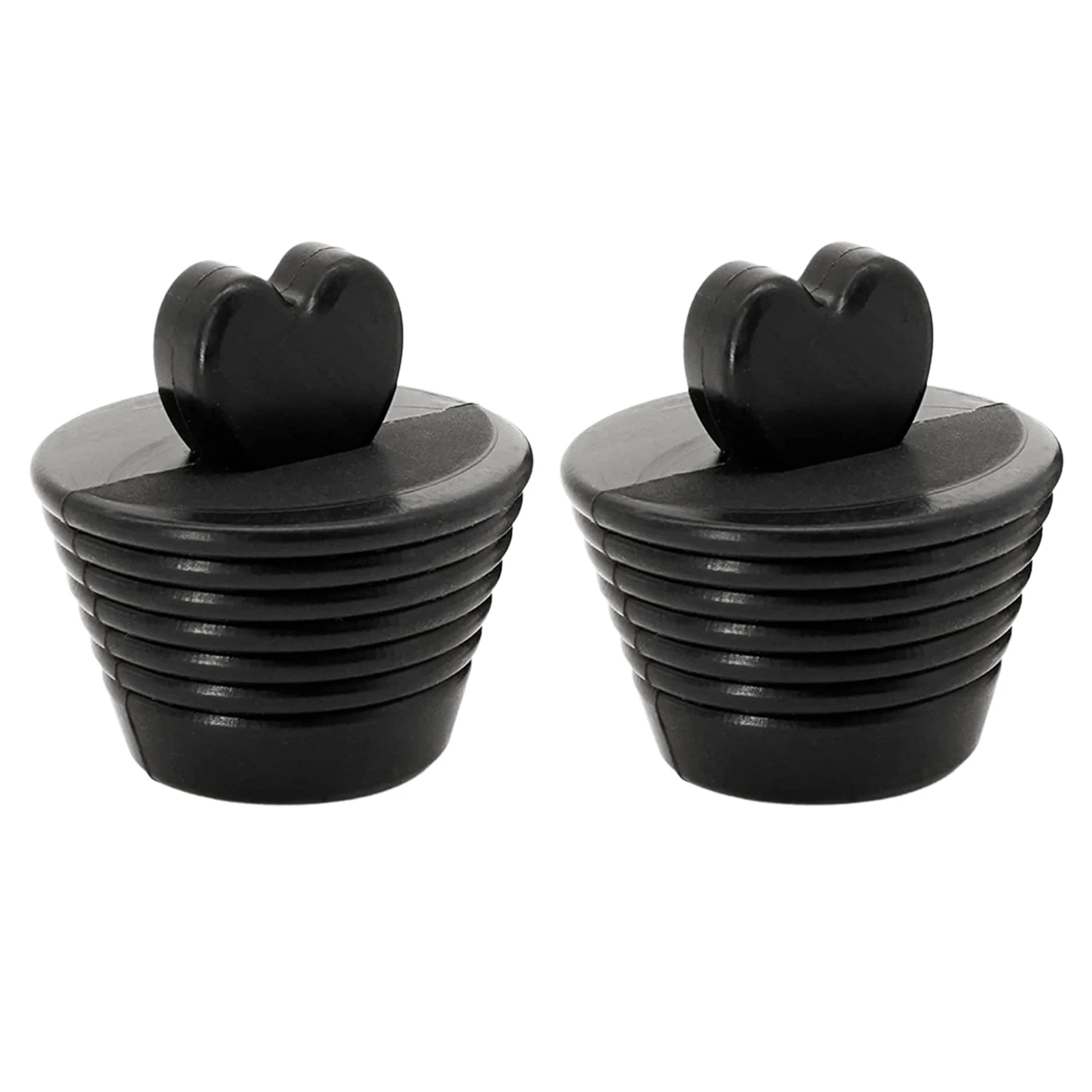 

Tub Drain Stopper Bathtub Stoppers 2 Pack Bathtub Plug With Heart Shape Handle Silicone Drain Stoppers For Bathroom Sink And Tub