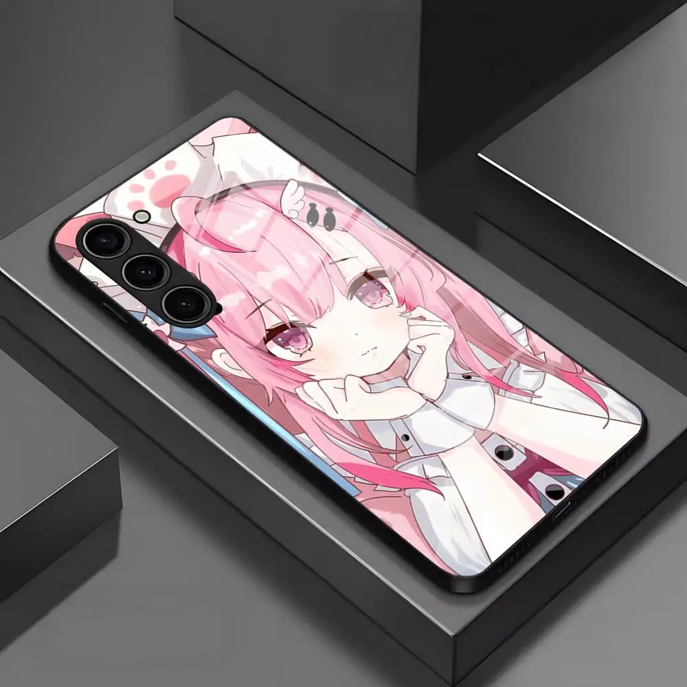 Фото Чехол для телефона VTUBER Yuuki Sakuna для Samsung S20 S30 S21 S32 S23 S24 S9 S10E Note 20 10 Pro Ultra Plus Glass Luxury Cover №1