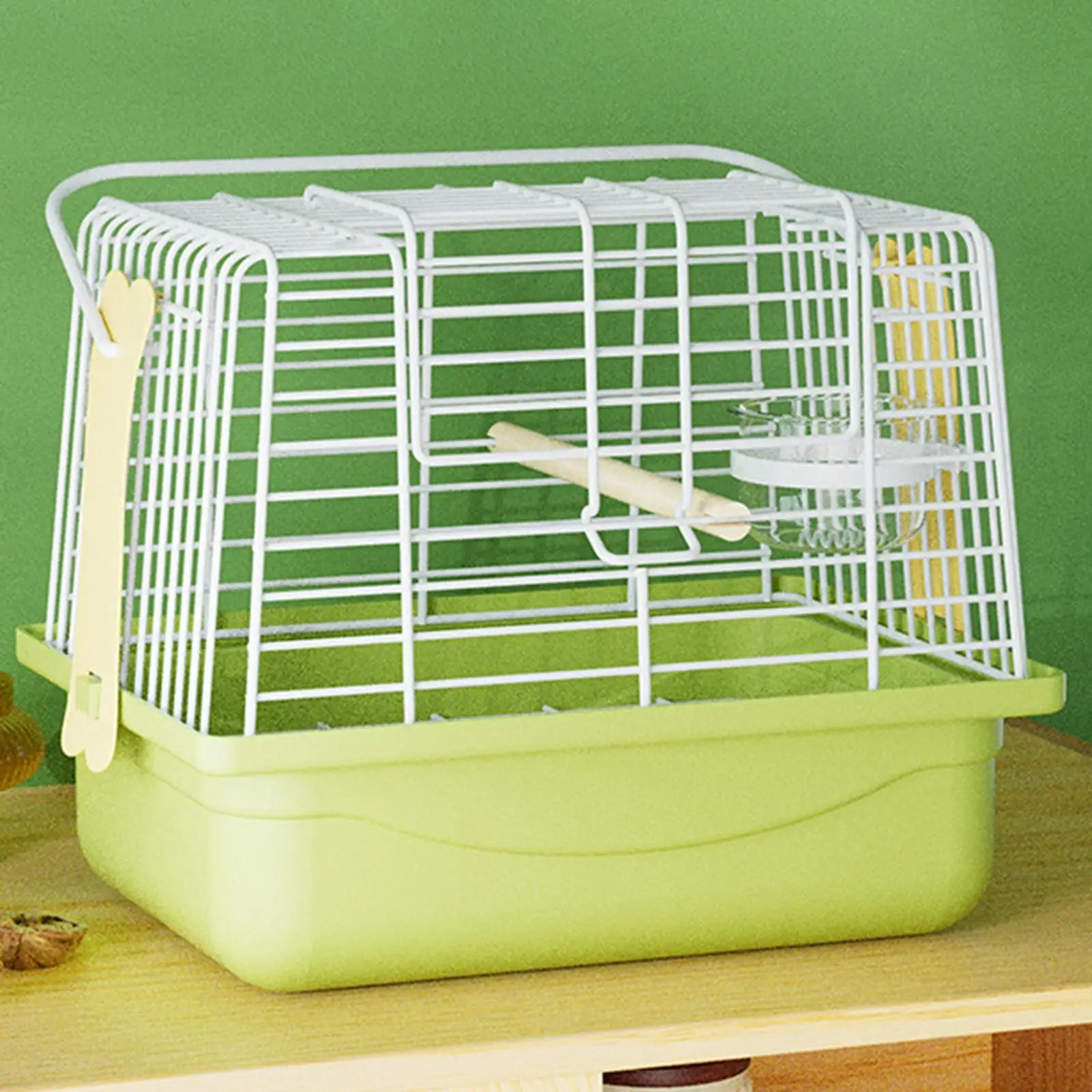 Bird Travel Carrier Cage with Stand Lightweight Travel Cage Carrier Parrot