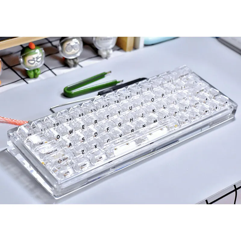 Фото Игровая клавиатура Everglide AE64 Pro с датчиками Холла, откликом 0.001 мм, частотой опроса 8K, 480 МГц, задержкой 0.9 мс, двойной RGB-подсветкой и подключением ADC №5