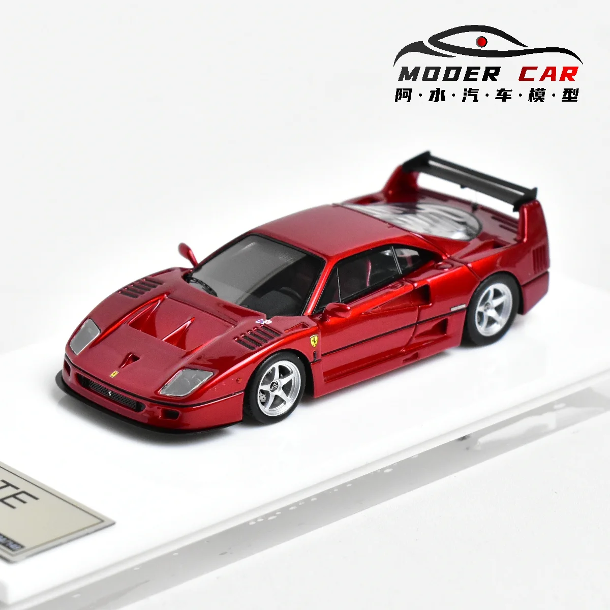 Литая под давлением модель автомобиля из смолы DMH 1:64 F40 GTE