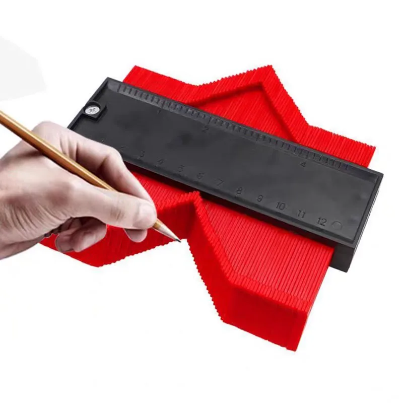 

Irregular Profile Gauge Arc Ruler Plastic Gauge Profile Profile Scale Template Curvature Scale Tile Laminate