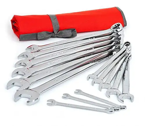 

CCWS4 14-Piece SAE Combination Wrench Set with Roll Pouch