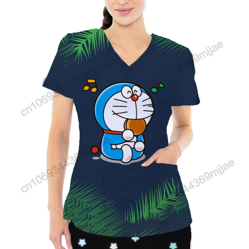 

Женские рубашки и блузки с карманами, стильная женская блузка с V-образным вырезом, футболки Y2k, женская укороченная розовая одежда в стиле Харадзюку