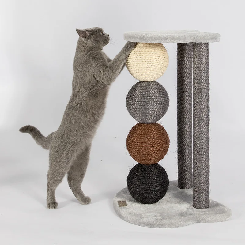 

Popular Design Pet Products Natural Unique Scratcher Climbing Cat Tree