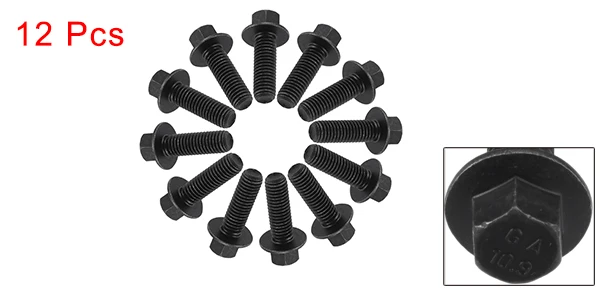 

Болты для выпускного коллектора автомобиля UXCELL M8x1.25, шпильки из легированной стали для Chevrolet Suburban 2015, для двигателей серии GM LS LT 1997 +