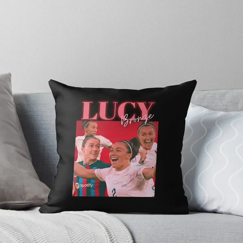 Подушка Lucy Bronze Lioness с графическим рисунком роскошная наволочка мраморный чехол