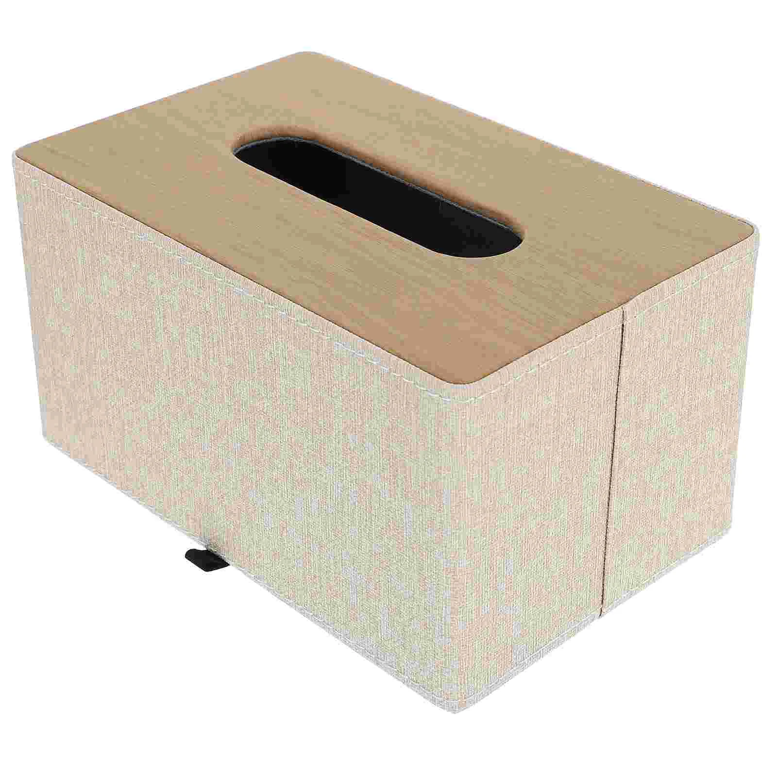 

Paper Box Toilet Stand Tissue Case Household Napkin Dispenser Wood Reusable Tissue Box Napkin Containers Storage box