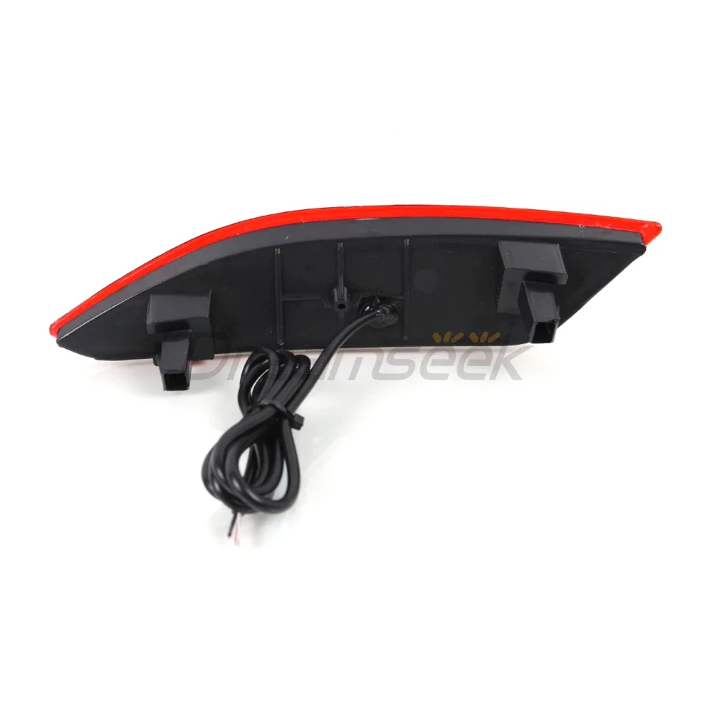Фото Для Honda Vezel HR-V 2014 2015 2016 2017 2018 2019-2021 светодиодный задний бампер задний фонарь стоп-сигнал с отражателем указателя поворота красная линза №4