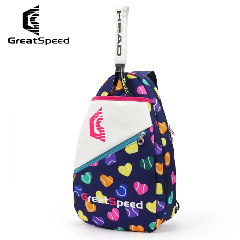 GreetSpeed Tennis Badminton Backpack 2 in 1 Should Bags for Children Adult with Shoe Compartment Badminton Racket Bag