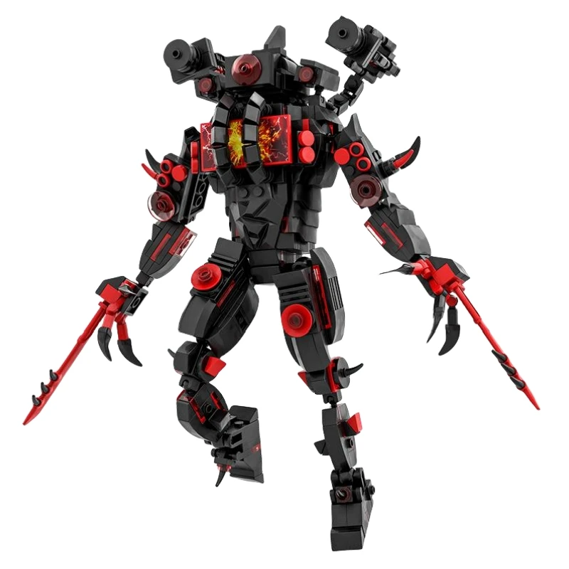 Katana Skibidi унитаз золотые часы Титан дрель человек строительные блоки аудио и