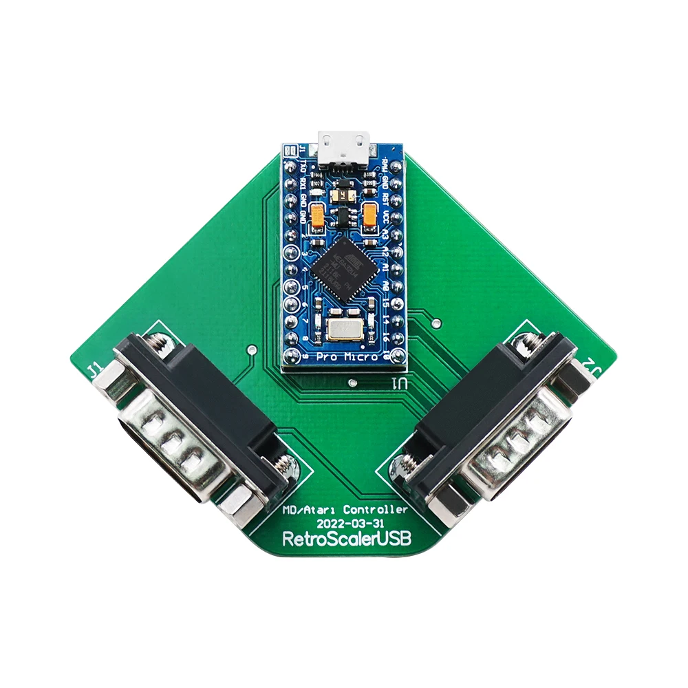 

For SEGA Genesis / Mega Drive/ Atari controllers to USB adapter