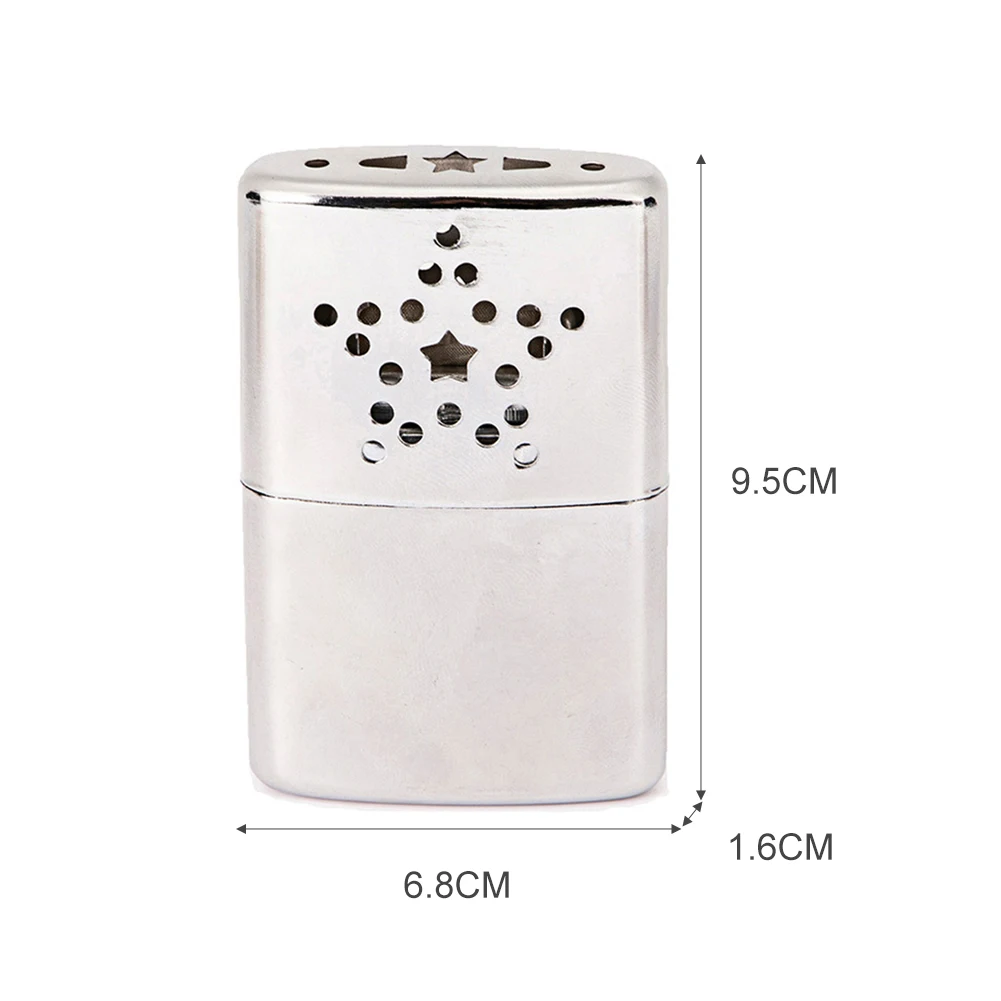 Portable Liquid Fuel Mini Hand Warmer Reusable Furnace Zinc Alloy Pocket Hand Warmer Handy Winter Heater Burner for Outdoor images - 6