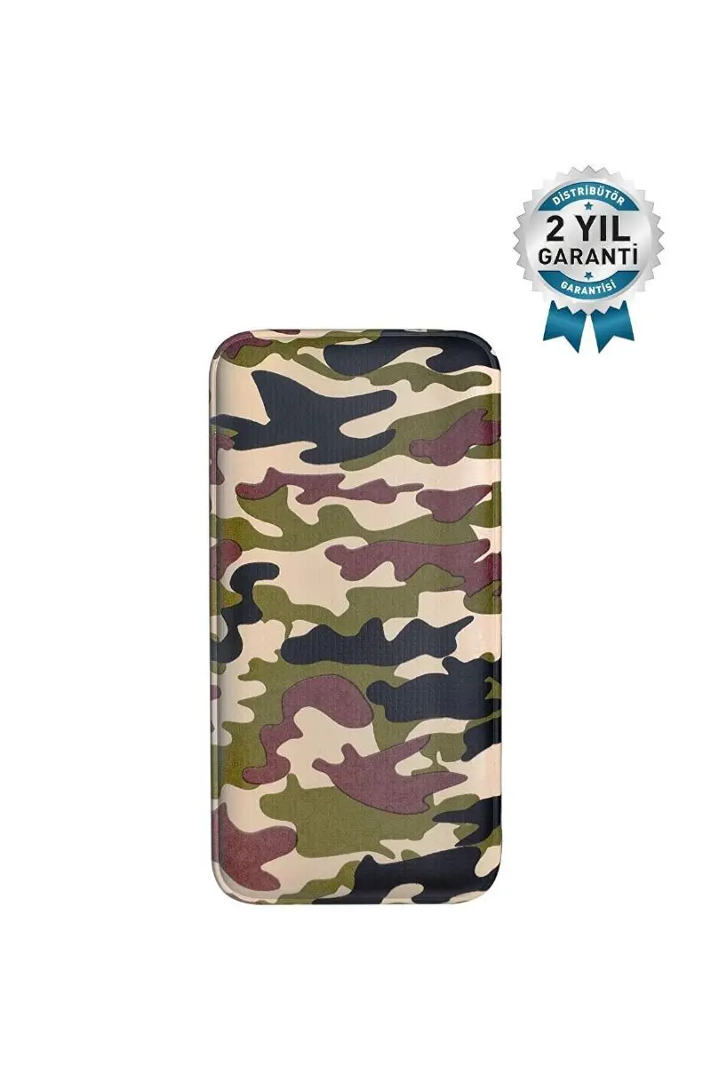 

Premium 20.000 Mah. 2 output portable charger Powerbank camouflage